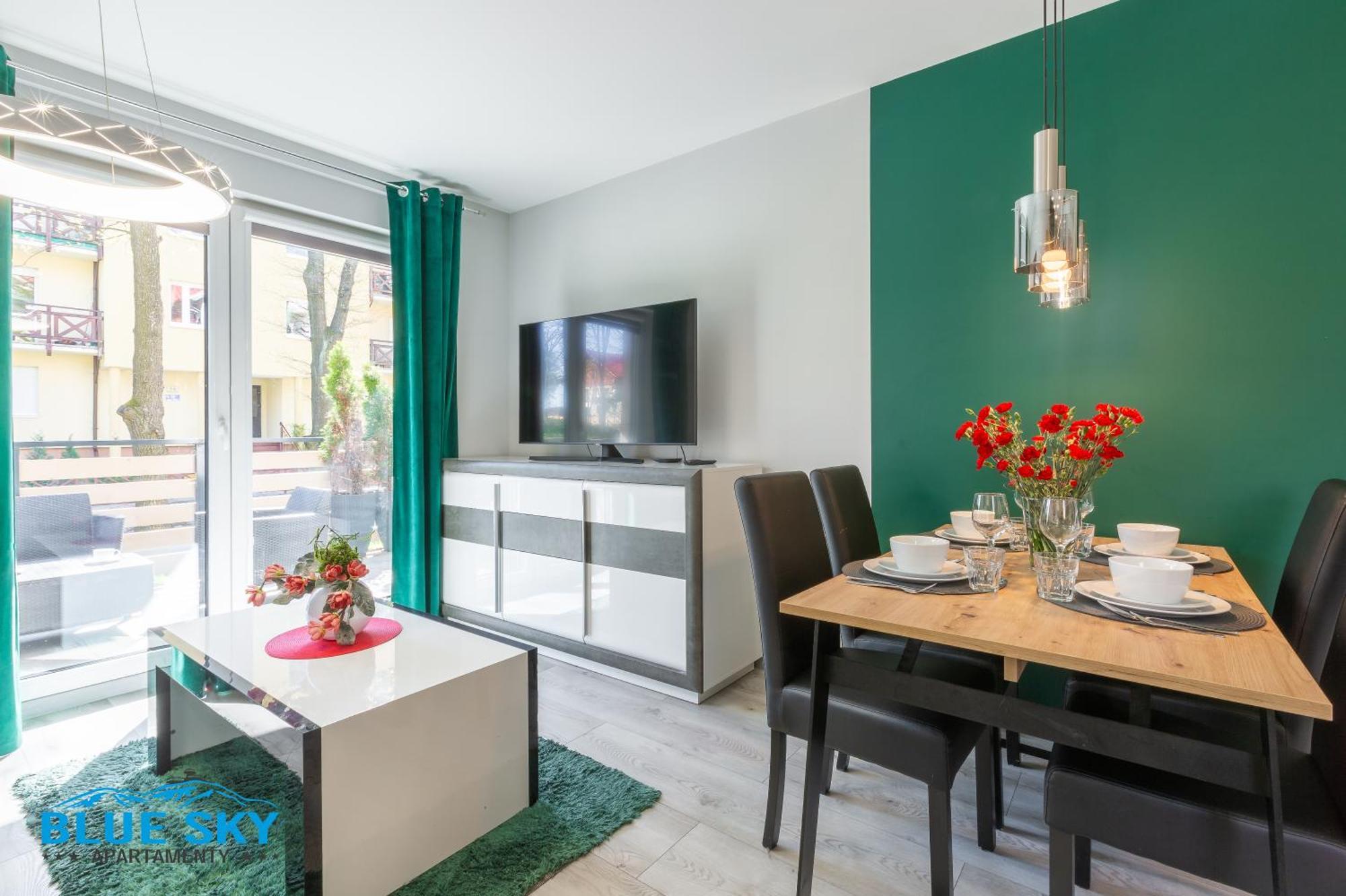 Apartmán Bluesky - Nad Lomnica 2b - Blisko Centrum Karpacza I Sklepow, W Spokojnej, Zielonej Okolicy Karpacz